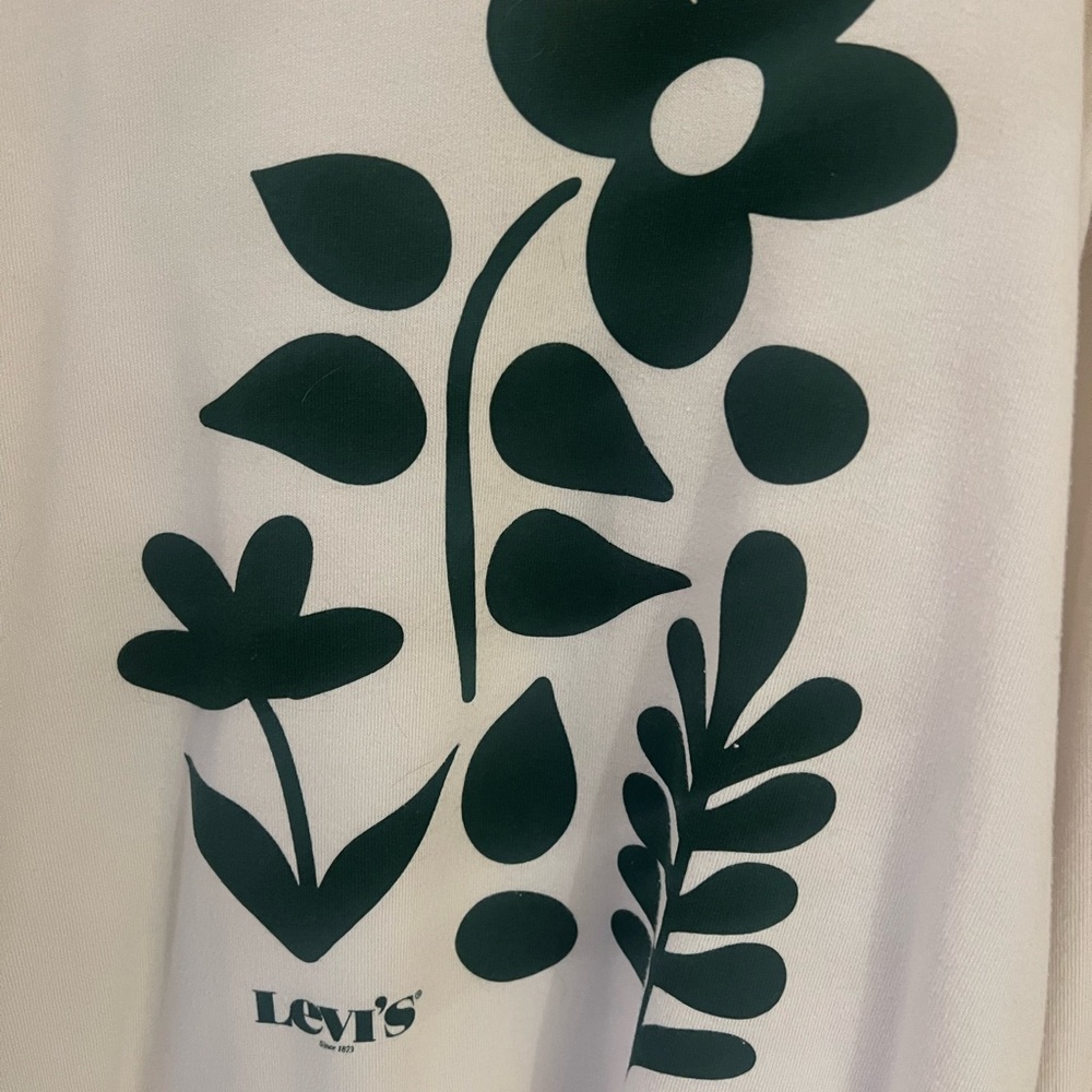 Levi's small crewneck sweatshirt “there’s no place like earth”